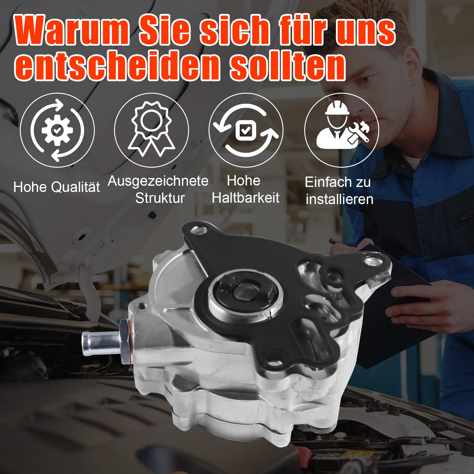 Vakuumpumpe Entwicklungssystem Vakuumpumpe für Audi A3 A4 für Mitsubishi für Skoda für Volkswagen 03G145209