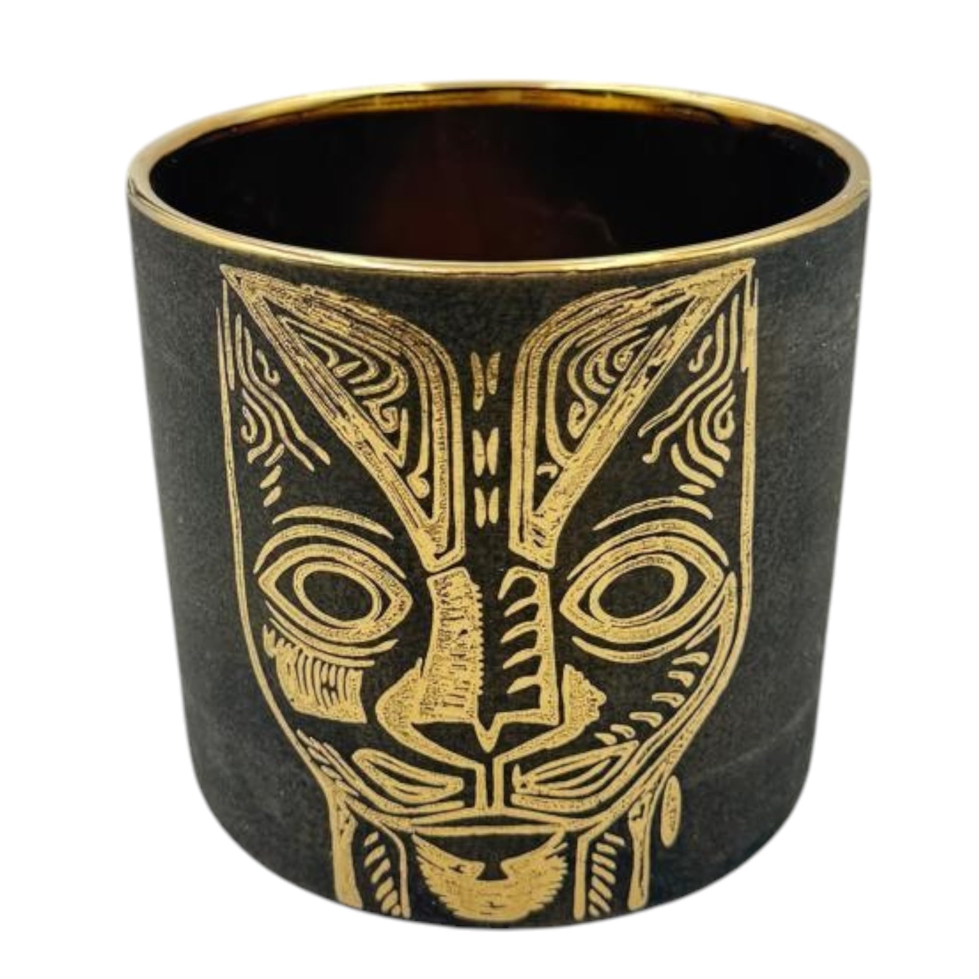 Sand & Gold Ceramic Pot - Home & Office Decor -11 Sand & Gold Ceramic Pot - Home & Office Decor -11