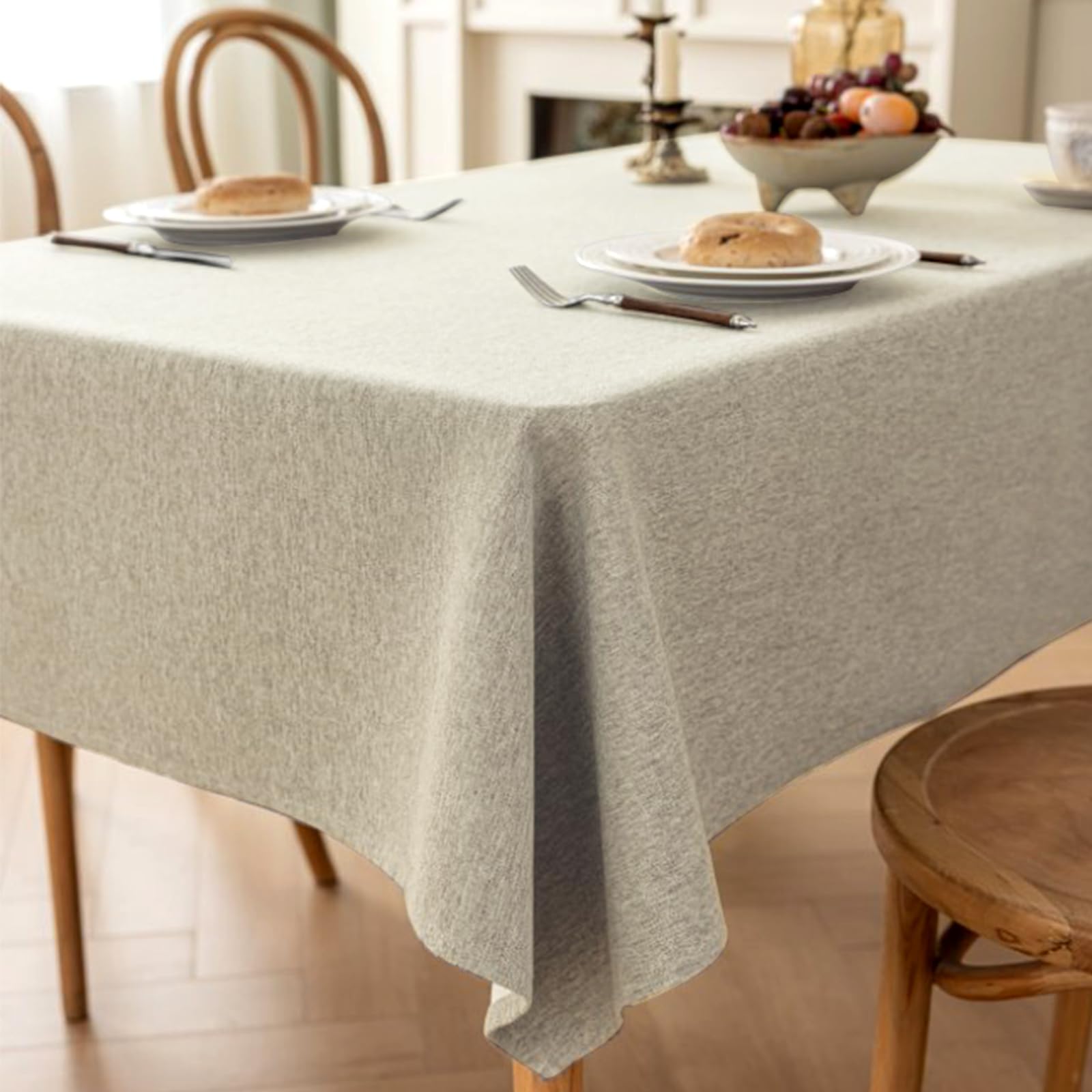 SUODAO Tischdecke, 140x200cm Wasserabweisend Fleckschutz Abw