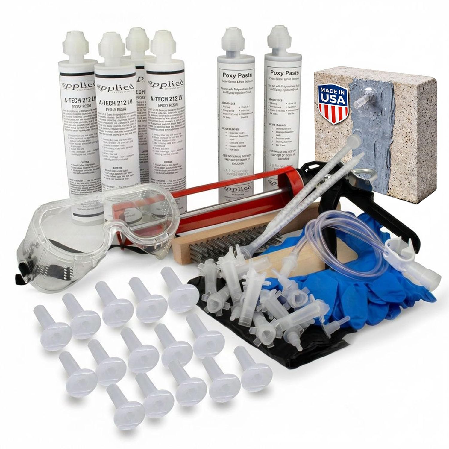 Applied Technologies Foundation Wall Crack Repair Kit