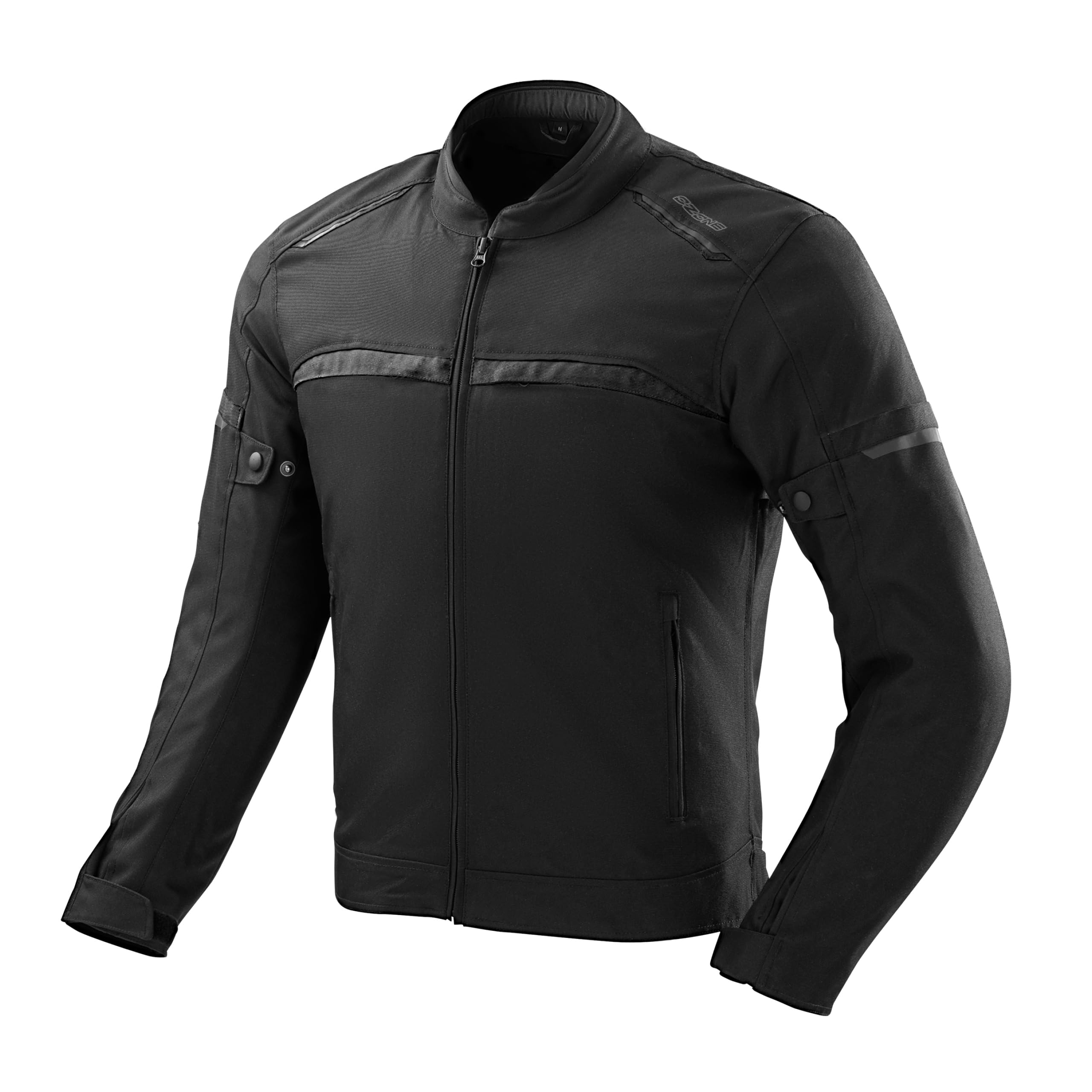 OZONE MOTO Neo Motorradjacke Herren | Textil | Ellbogen und Schulterprotektoren Stufe 1 | Rückenprotektortasche (Protektor Unten Kaufen) | Abnehmbar Thermofutter | 3 Belüftungskanäle | Größen bis 2XL