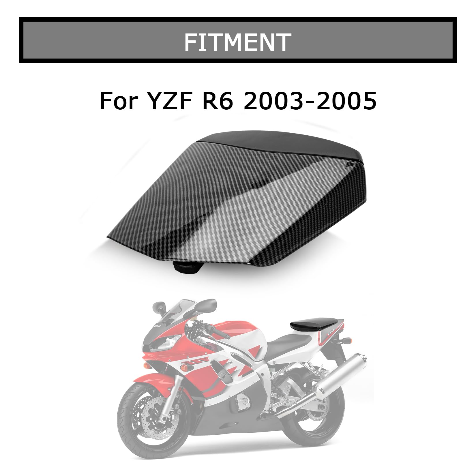 ABS njecton Farng Kt For Yamaha YZF R6 2003 2004 / R6S 2006-2009 Blue Whte | eBay