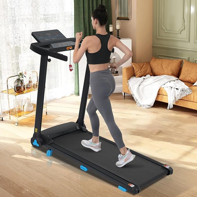 Caminadora Plegable con Inclinación 3.0HP, 10MPH, Capacidad 300LBS miniatura 6