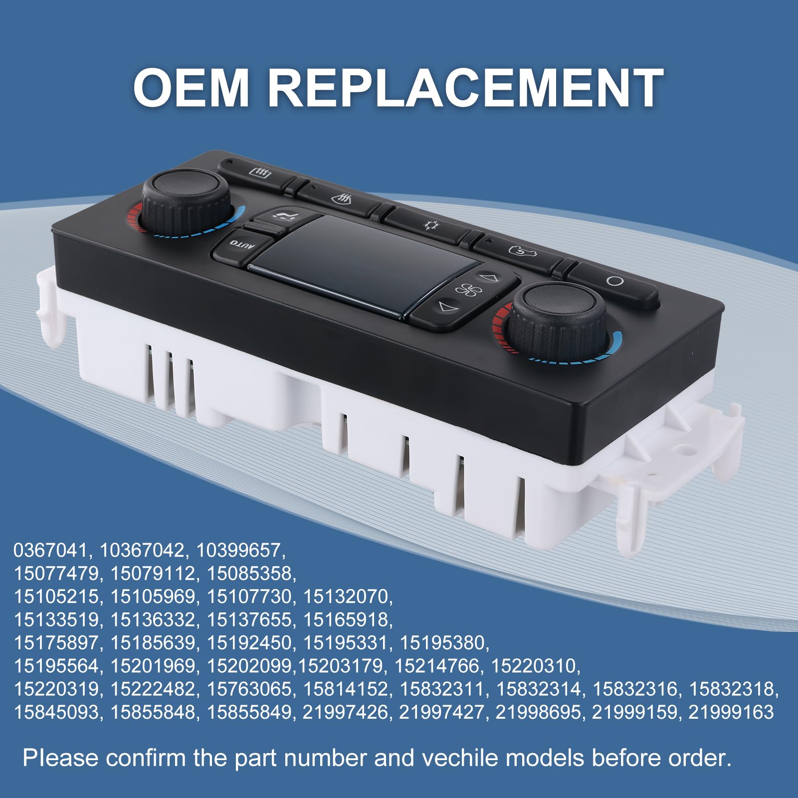Gm Heater Control Module