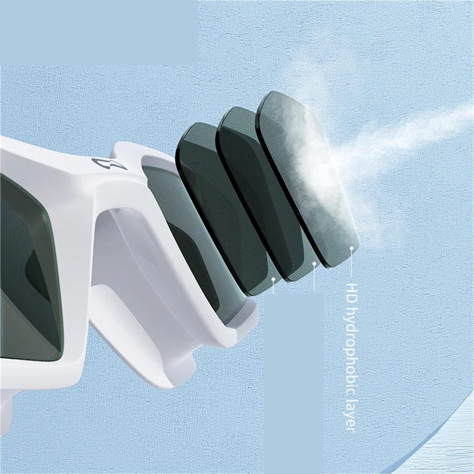 Gafas de natación Profesionales antiniebla, Impermeables, Gel sílice, Gafas Buceo, competición para Piscinas