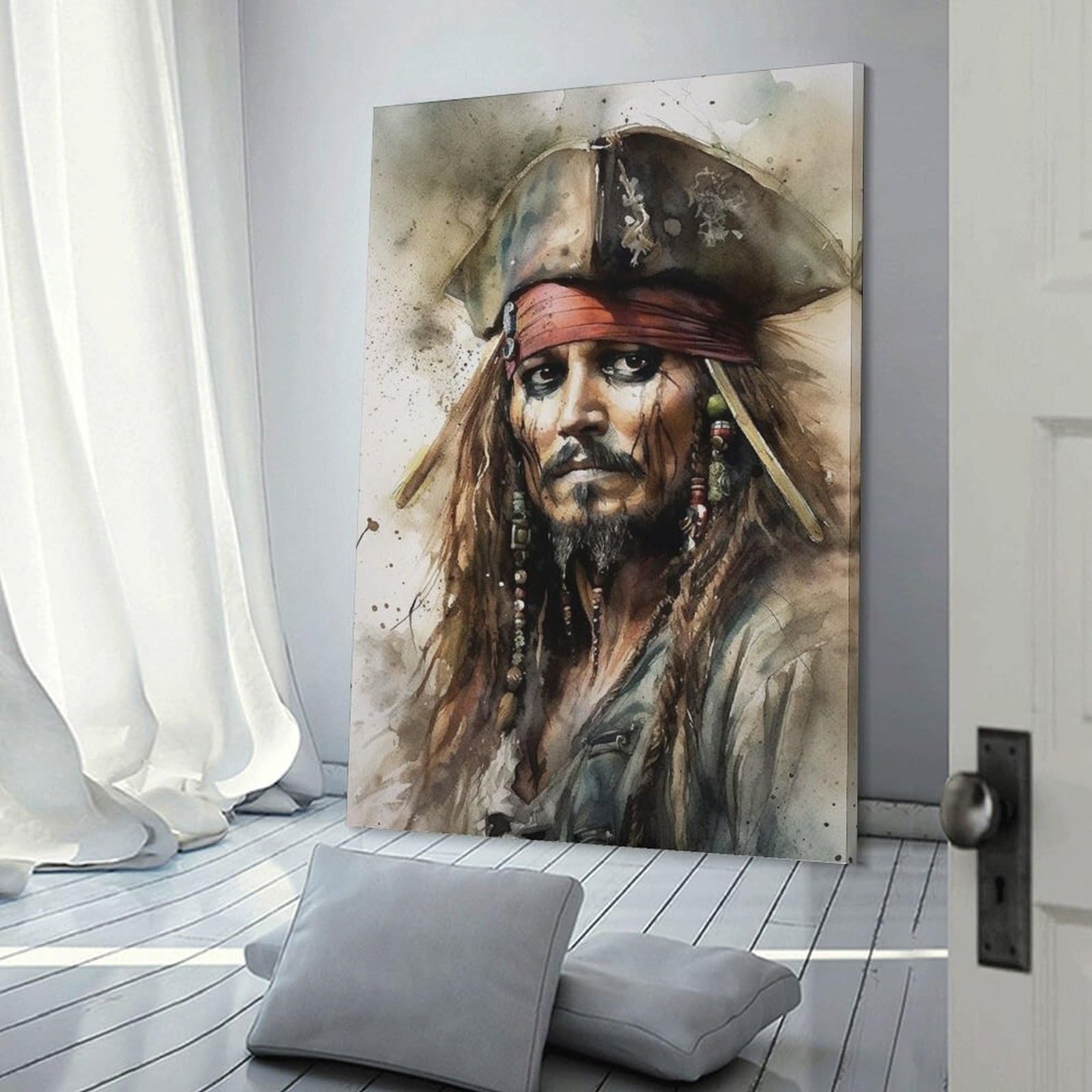 Poster classico del film Pirati dei Caraibi (9), stampa artistica da parete, decorazione per la casa, poster su tela, 40 x 60 cm