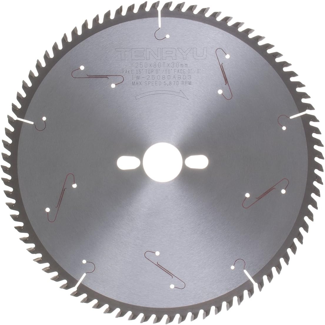 Flash Deals - 80% OFF Tenryu IW-25080ABD3 250mm Saw Blade