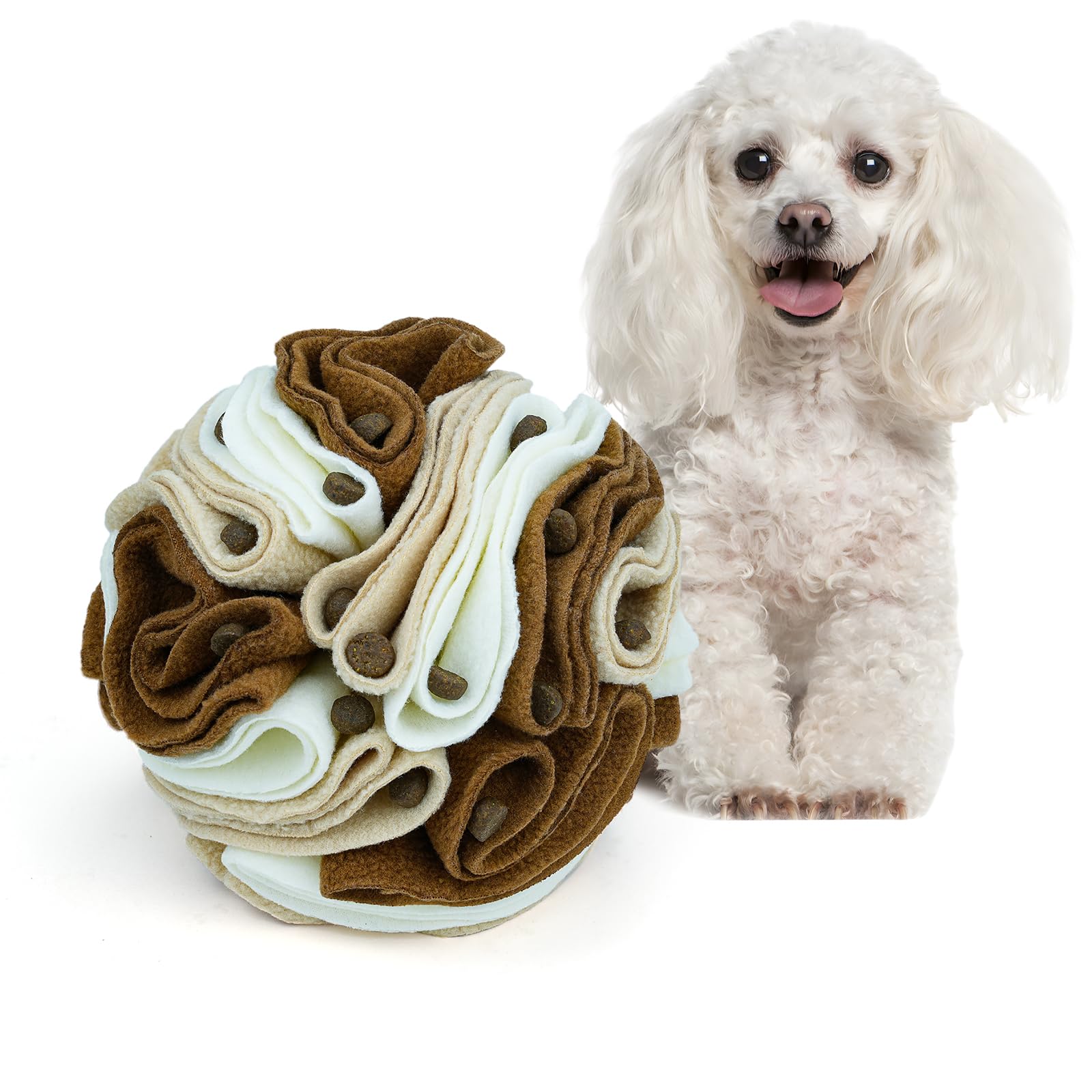 Jouet d'enrichissement pour chien aveugle contre l'ennui et le stress