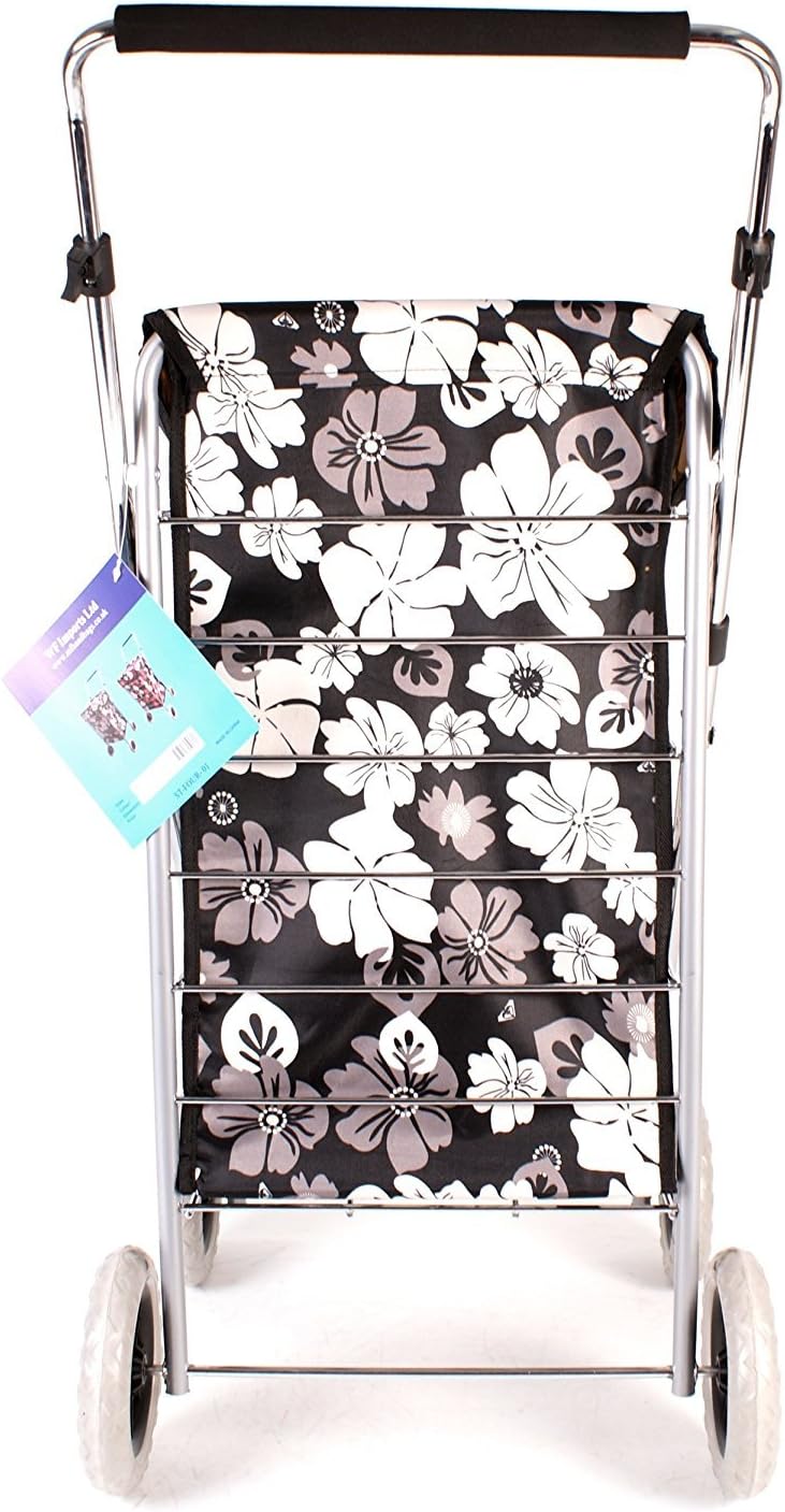 amazon 4 wheel shopping trolley