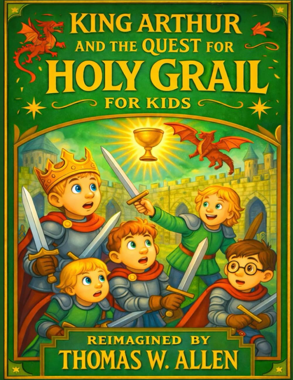 King Arthur and the Quest for the Holy Grail for Kids (King Arthur for Kids)