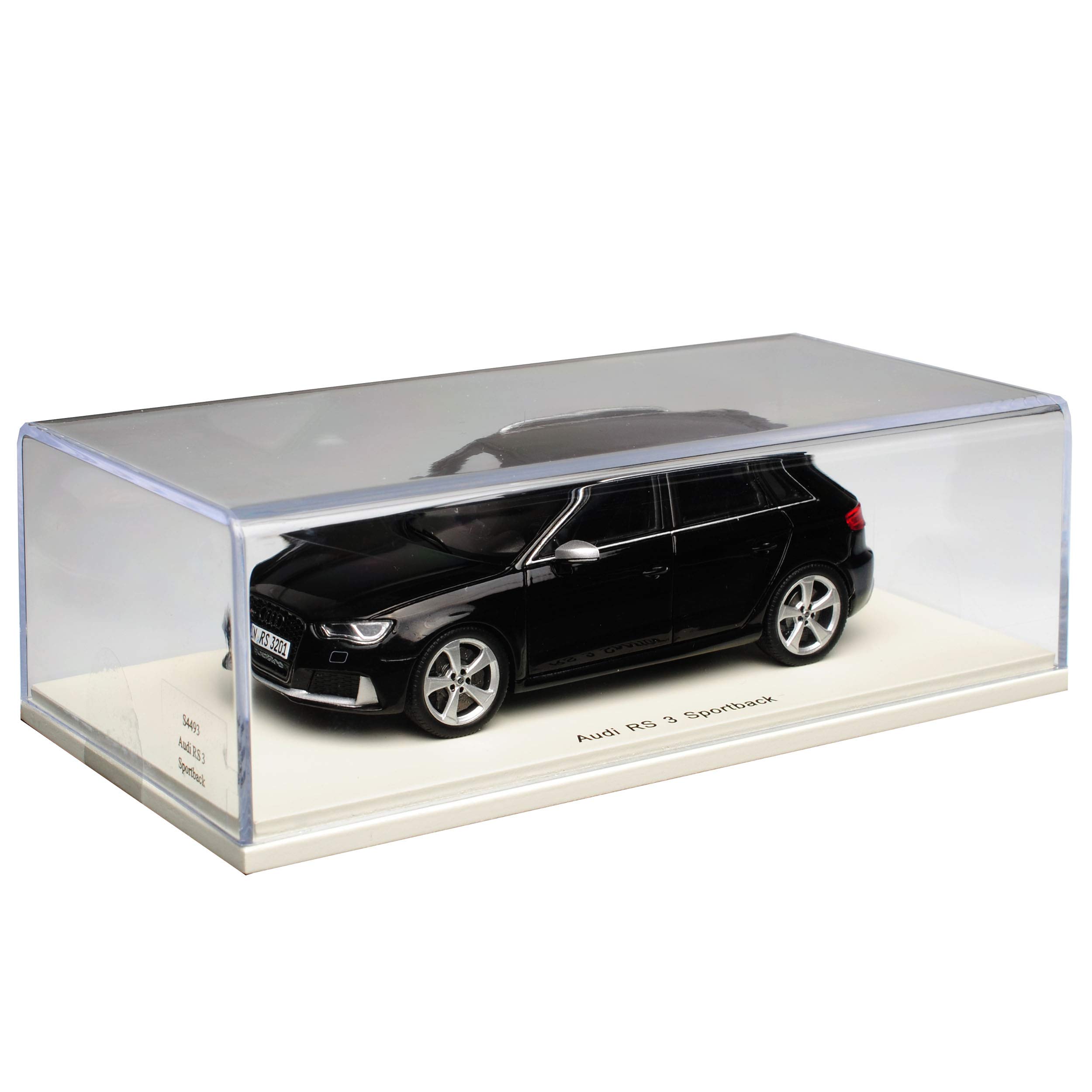 Generisch A*u*d*i A3 8V RS3 Sportback 5 Türer Schwarz Modell Ab 2012 1/43 Spark Modell Auto
