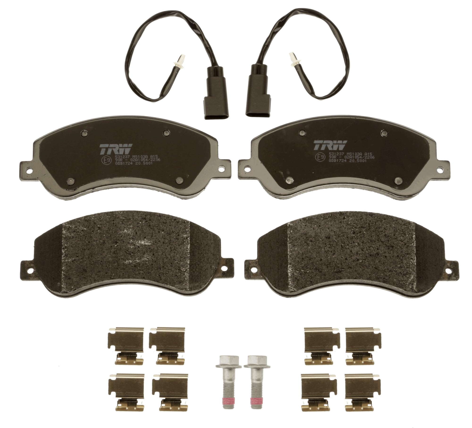 BRAKE PAD SET DISC BRAKE GDB1724 FOR FORD AUSTRALIA TRANSIT/Van/Bus  VW  BYD