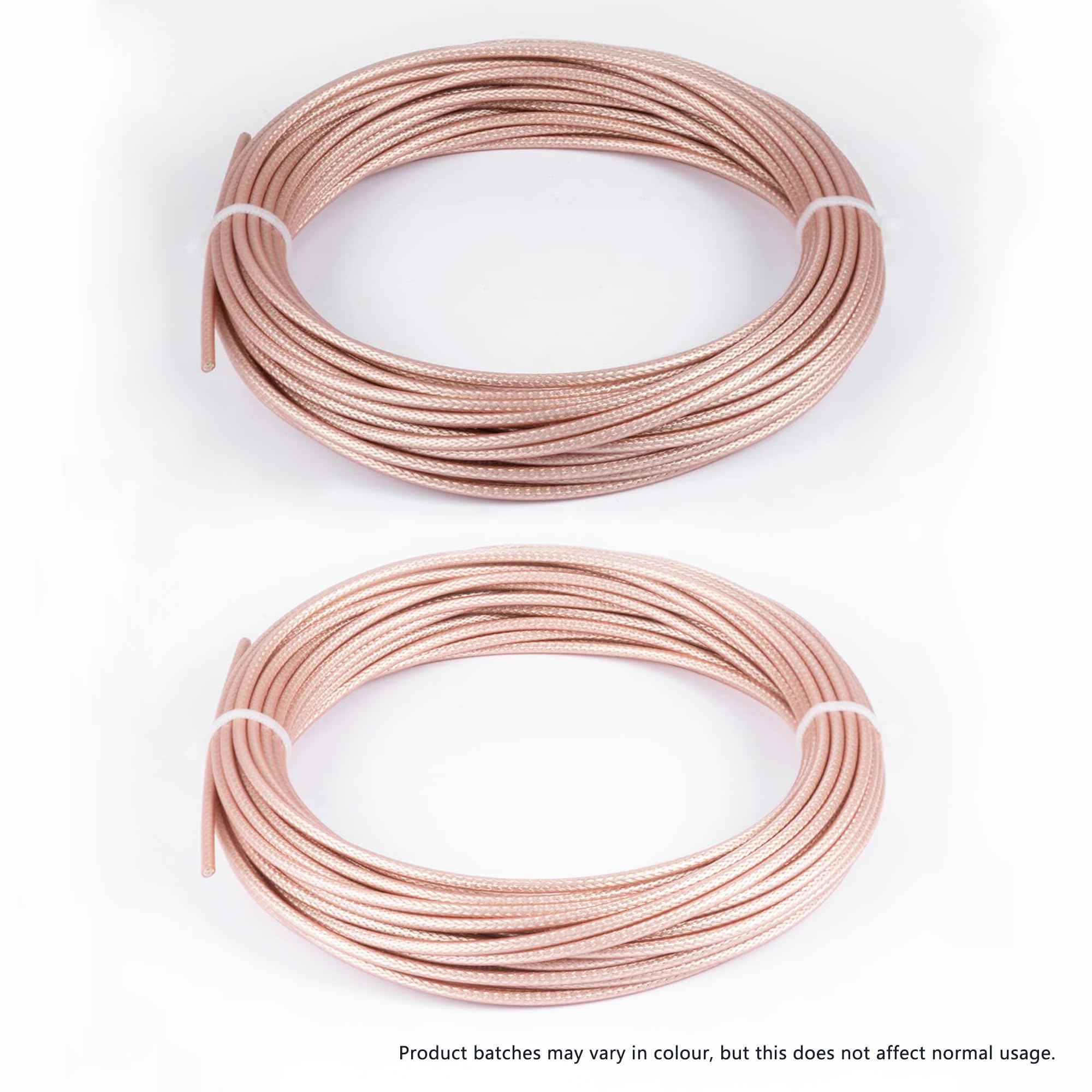 Vecys Cavo RG316 a Bassa Perdita Cavo Coassiale RF 50ohm 32.8FT/10M Marrone