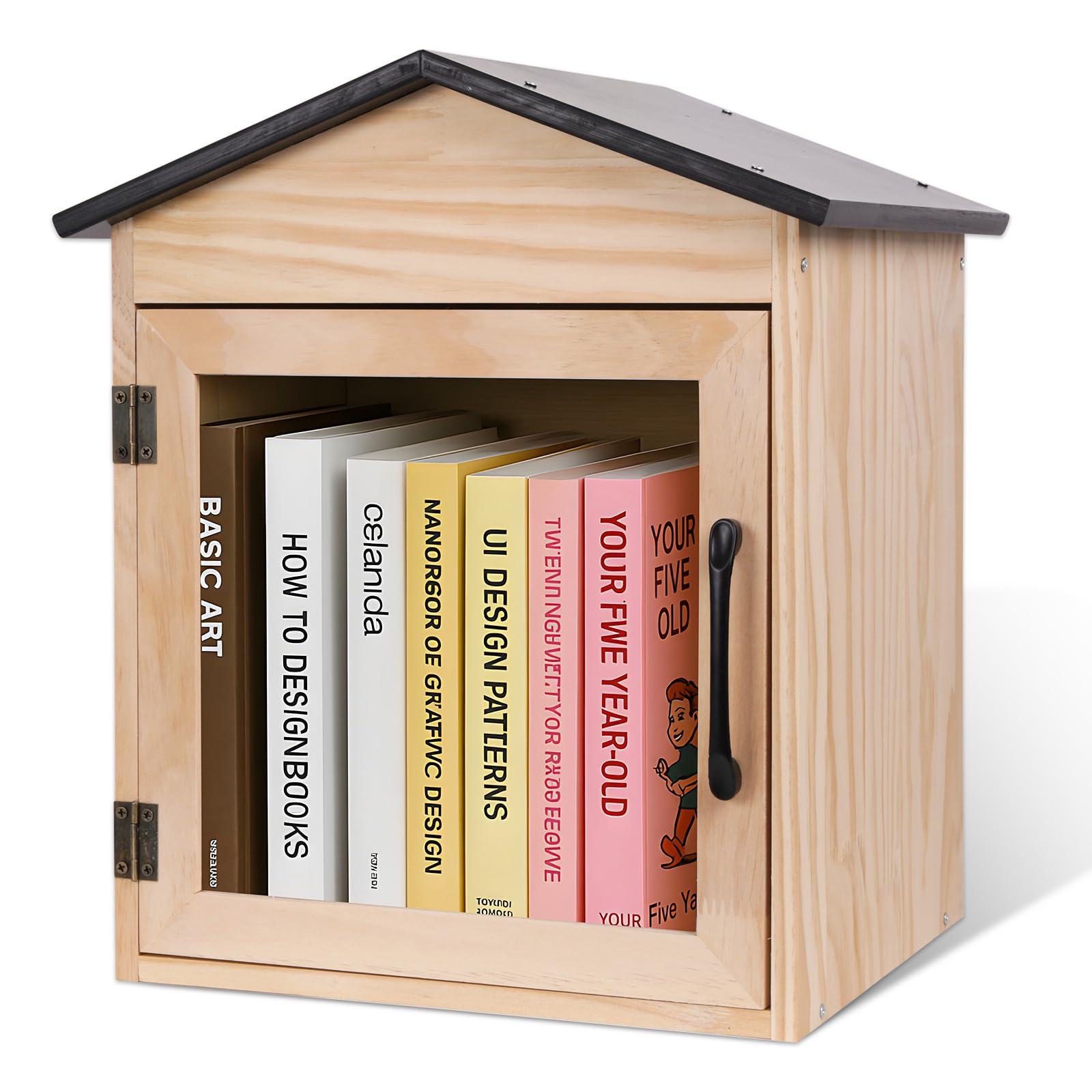 Amazon.com: Qrenia Little Library Box Outdoor Book Storage Little