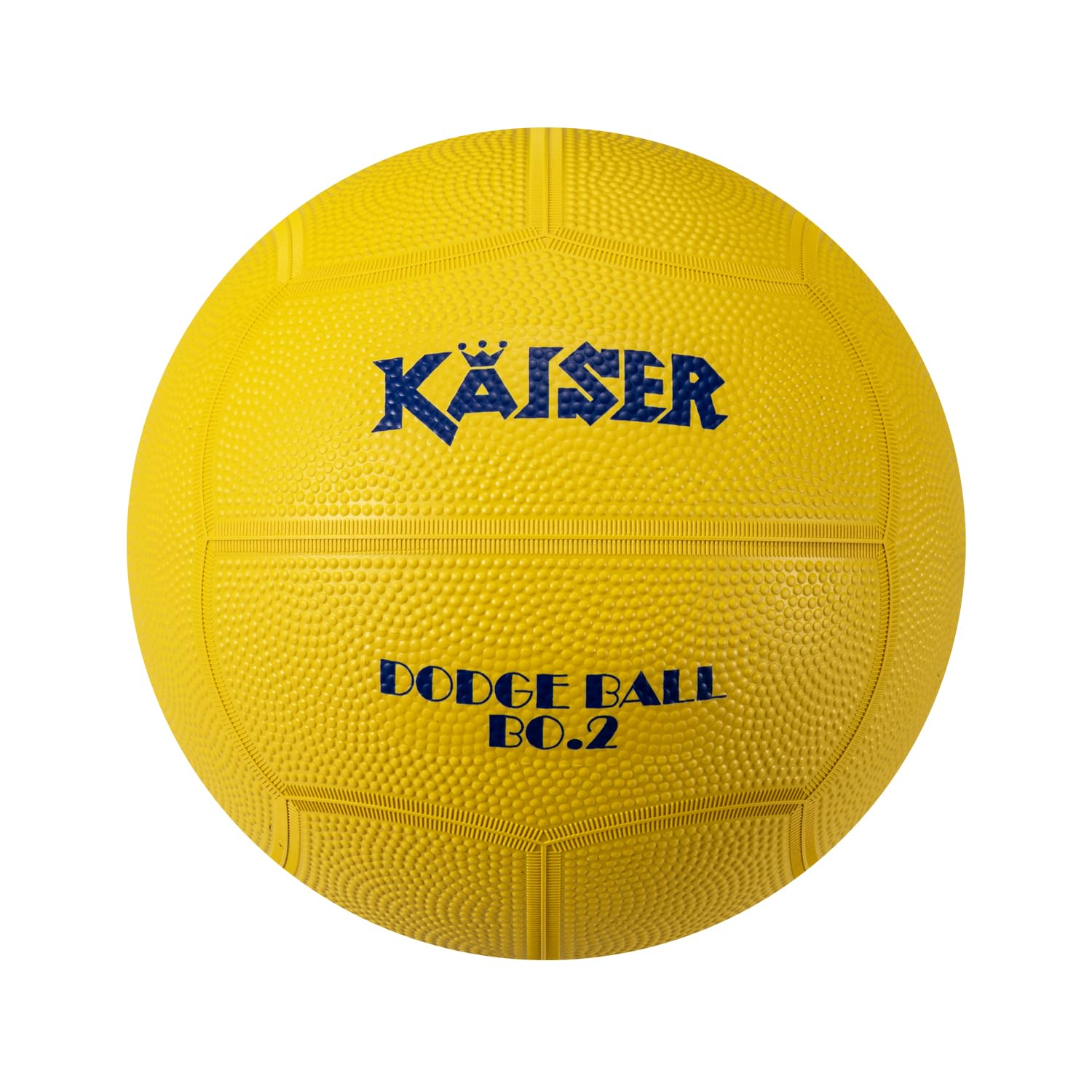 Amazon | KAISER(カイザー) ゴム ドッジボール 2号 イエロー KW-186