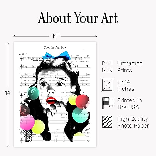 Vista 10 de Somewhere Over the Rainbow Wall Art - Wizard of Oz Gifts - Dorothy Pop Art Poster Print - The Wizard of Oz Decor - Andy Warhol Contemporary Picture