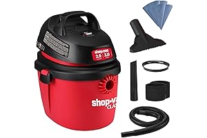 Hyper Tough 2.5 Gallon 2.0 Peak HP Wet/Dry Vacuum: The Ultimate Cleaning Solution