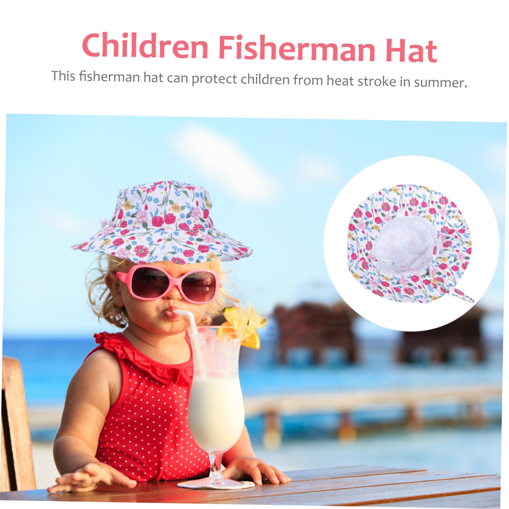 LIFKOME Cappello da Sole per Bambini Cappello da Sole Estivo per Bambini i da per i Piccoli o Estivo o da per i Cappucci da Cotone