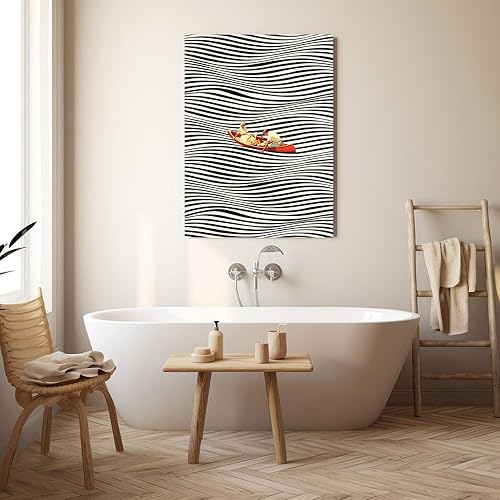 Miniatura 93 de Arte de pared de surf de moda, fotografía retro en blanco y negro, póster de surf, impresión costera, impresión vintage de surf, pósters deportivos