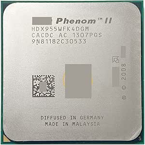 Amazon.com: CPU ph II X4 955 3.2 GHz 95w Quad-Core CPU Processor ...