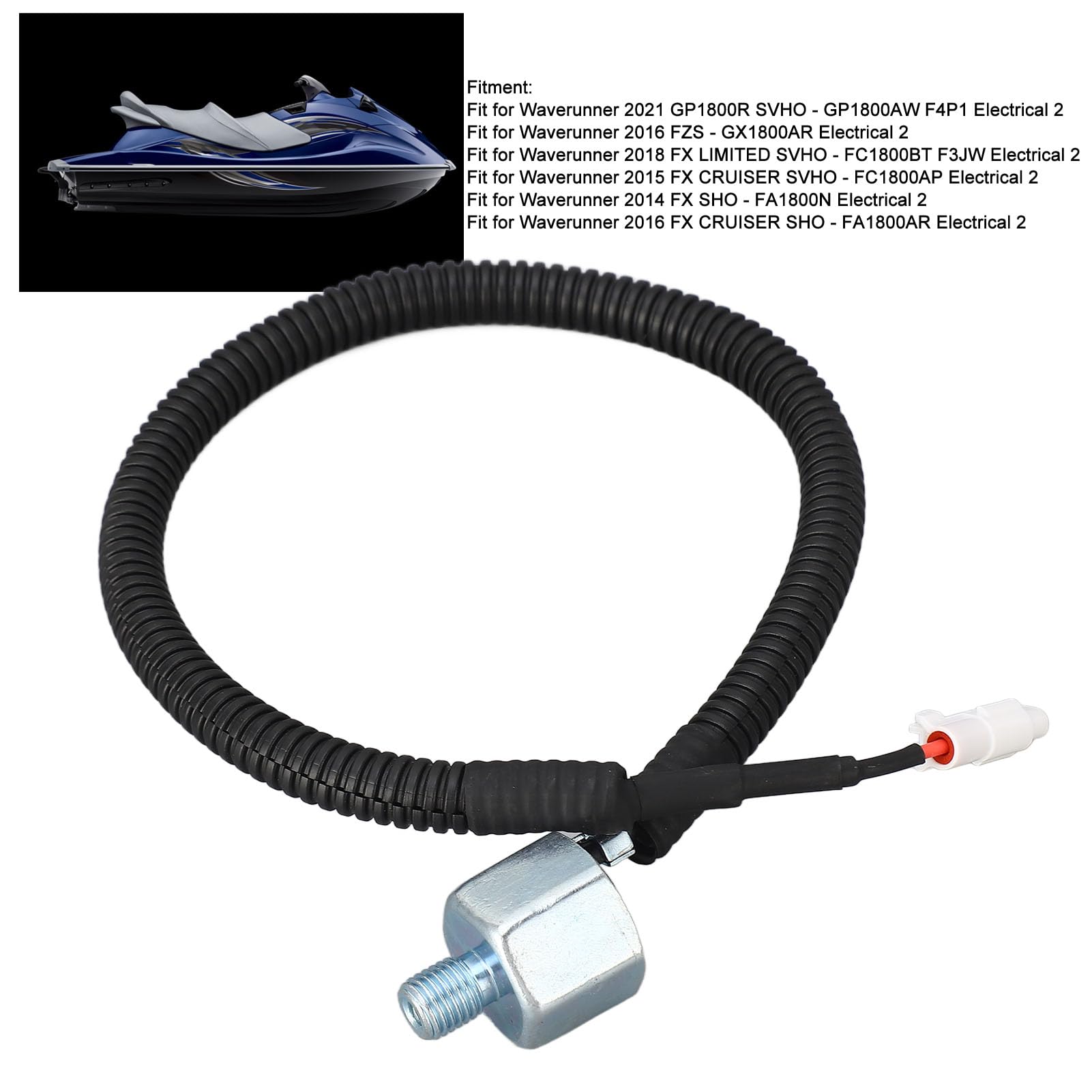 Sensore di Detonazione 6AN 85780 00 00 per Waverunner FX Boats 2012-2021