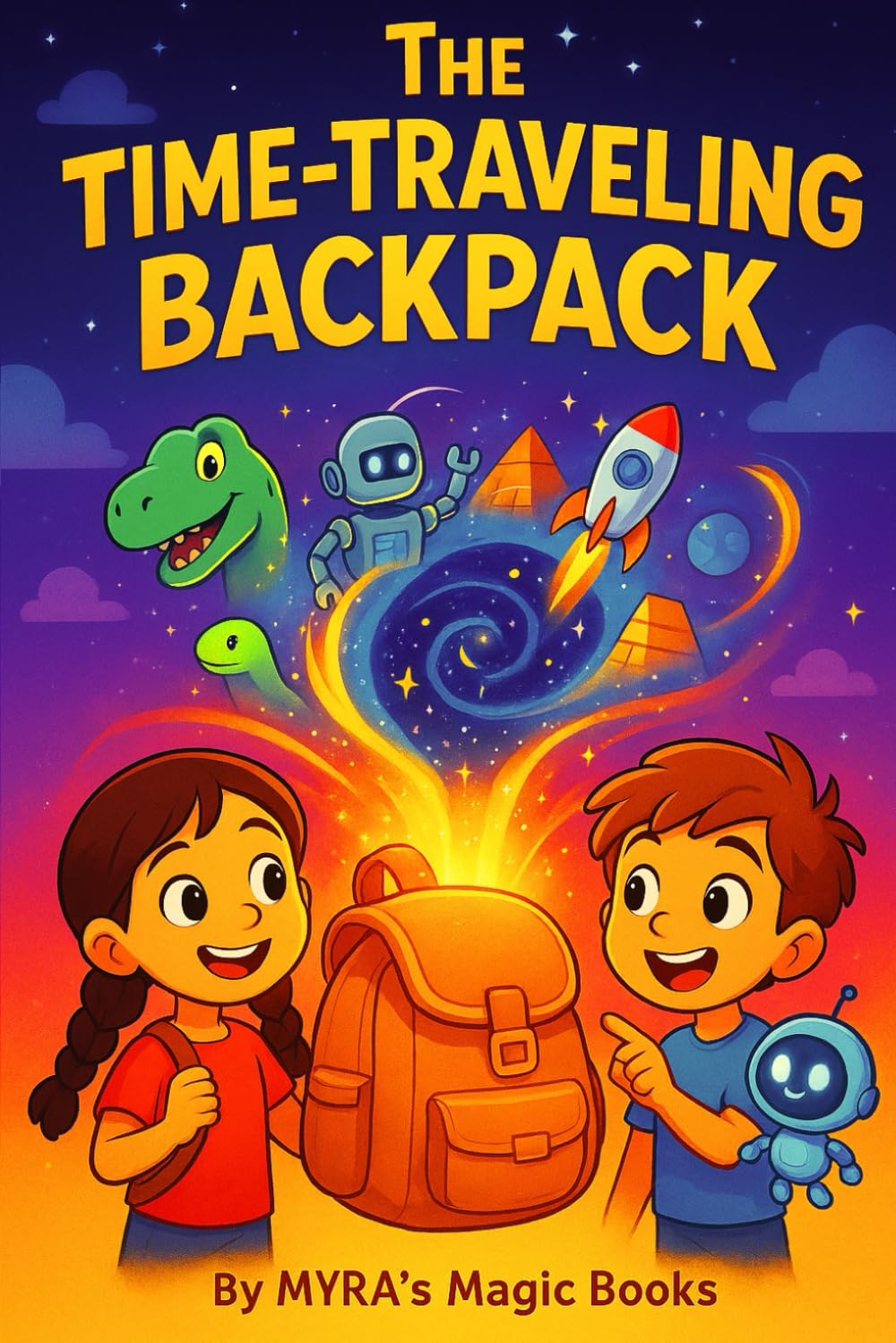 The Time-Traveling Backpack : Books, MYRA's Magic Books
