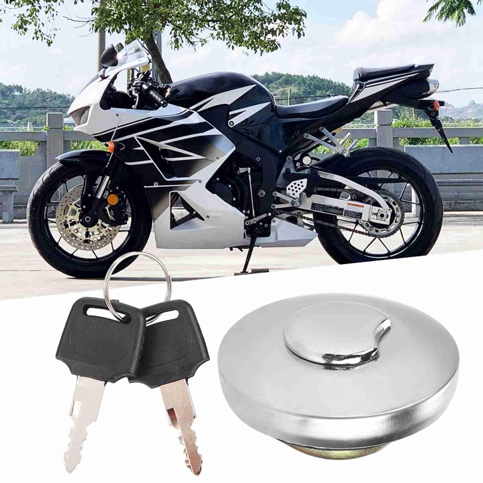 Amazon.co.jp: KIMISS バイク 燃料タンクカバー ロックキー モンキー