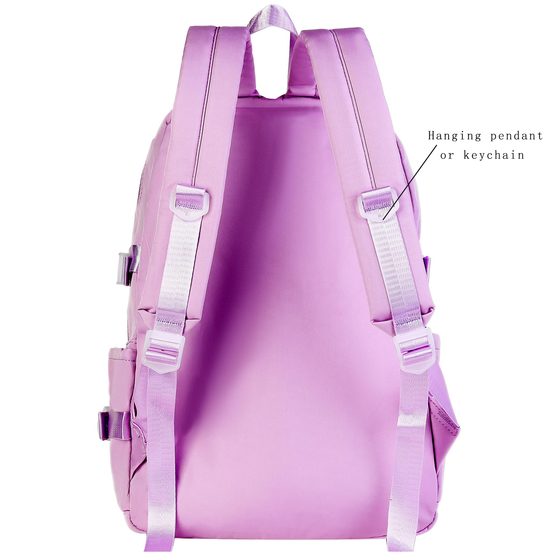 HORHEAR Kawaii Rugzak voor School, Schattige Rugzak met Kawaii Accessoires, Broche en Hanger, Knuffeldier HORHEAR Kawaii Rugzak voor School, Schattige Rugzak met Kawaii Accessoires, Broche en Hanger, Knuffeldier