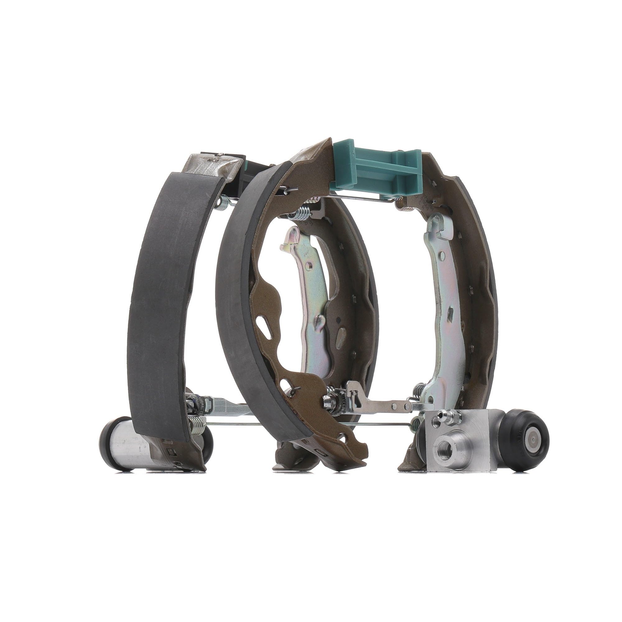 RIDEX 3859B0328 Kit de freins à tambour Arrière avec cylindre de roue avec levier frein à main Compatible avec TOYOTA Yaris 3/5 portes P1