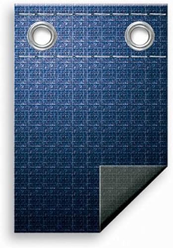 Miniatura 13 de Swimline Hydrotools Super Guard - Cubierta resistente de invierno, de 19 pies, de color azul/negro y con cabrestante y cable, para piscinas elevadas