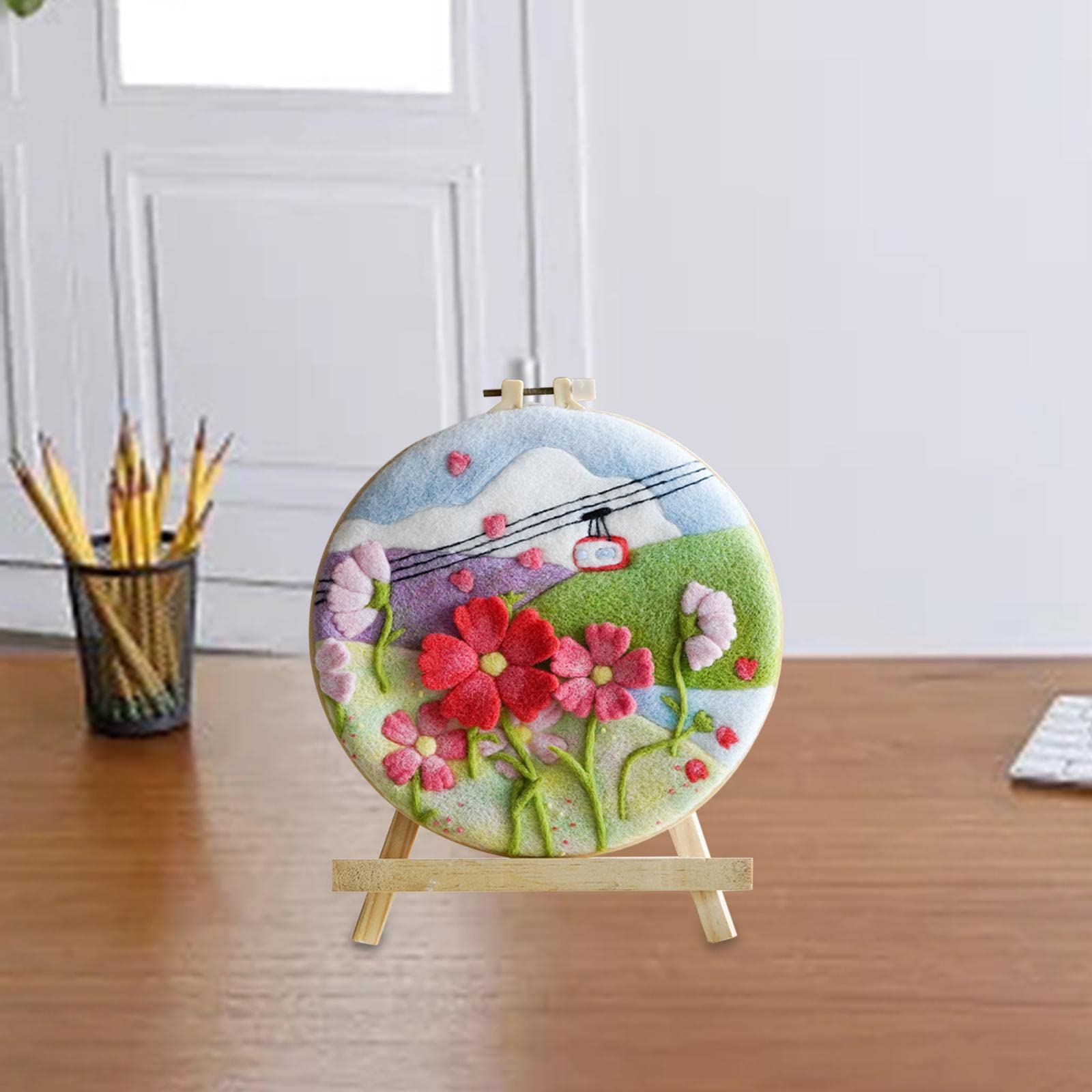 Amazon | Dickly パンチニードル刺繍スターターキットDIYプロジェクト