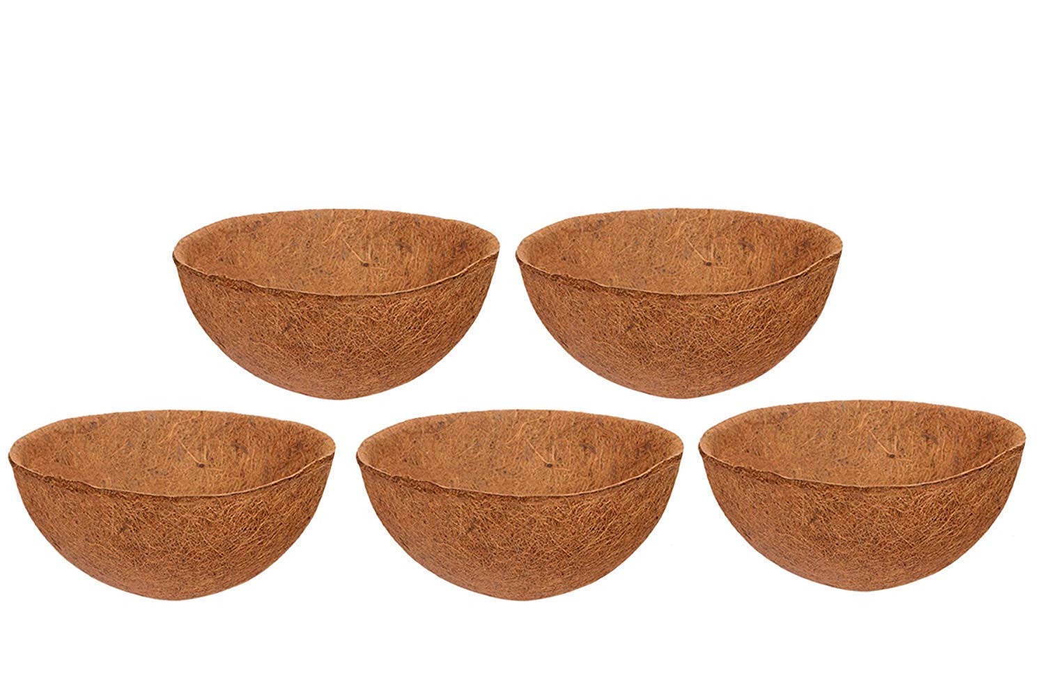 KURUPPATH GROUP Coir Liner Coco Fiber Liner - Hanging Planter Pots - Coir - Basket 10 Inch Dia X 4. 5 Inch Deep- 5 Pieces (B09BKVBSTB) Amazon Price History, Amazon Price Tracker