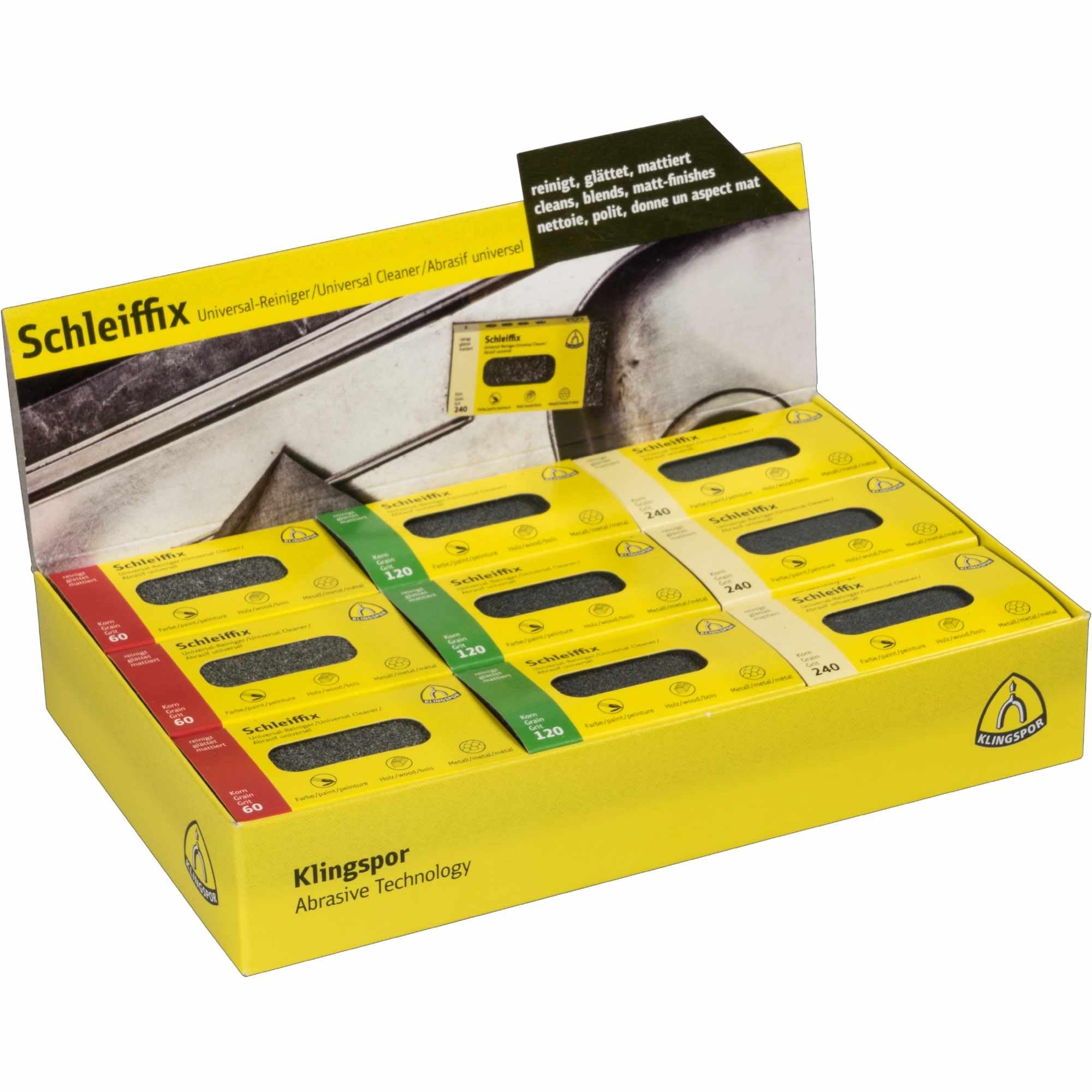 Klingspor SFK 655 Schleiffix Handklotz, 80 x 50 x 20 mm Art.: 72129