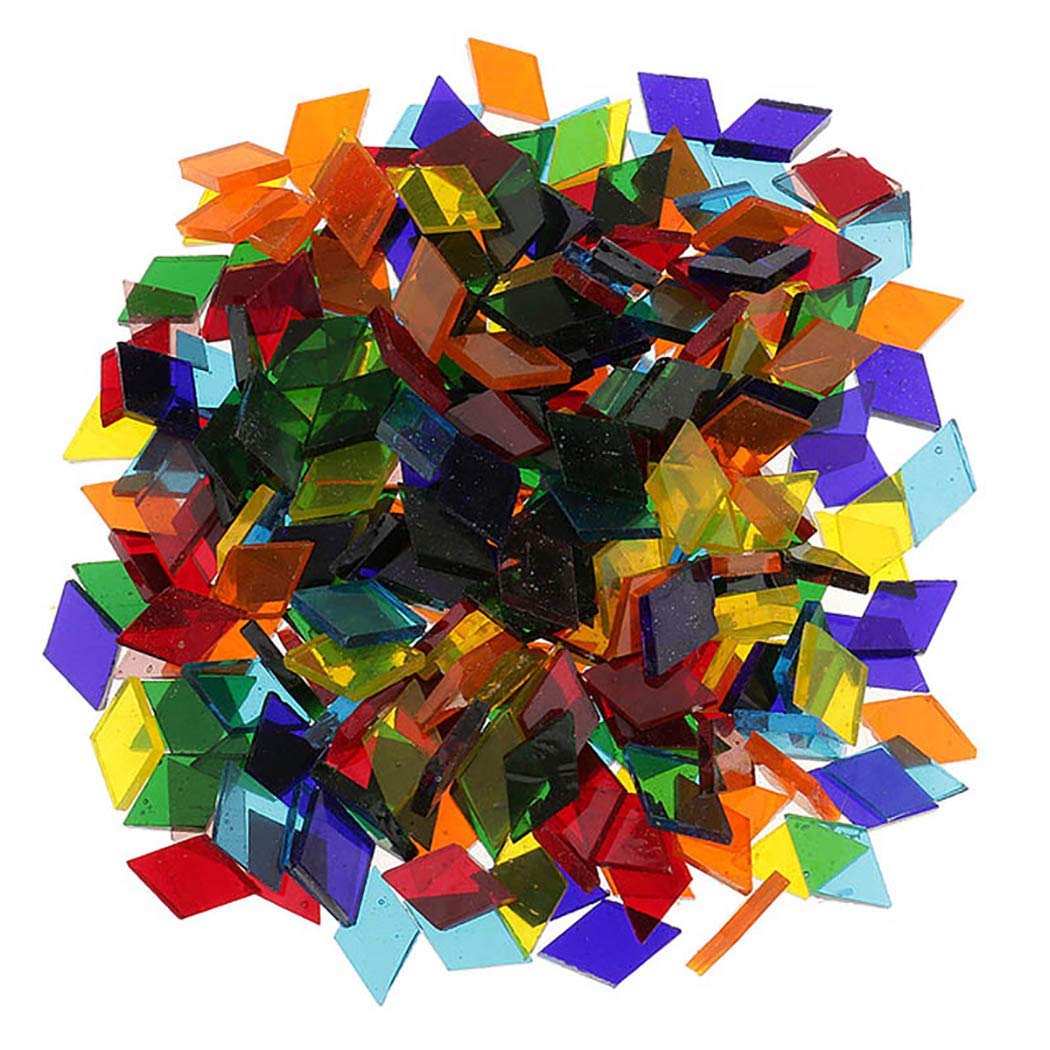 Tiles Assorted Color DIY Crafts Glass Pieces Stained Glass_139416-image-40