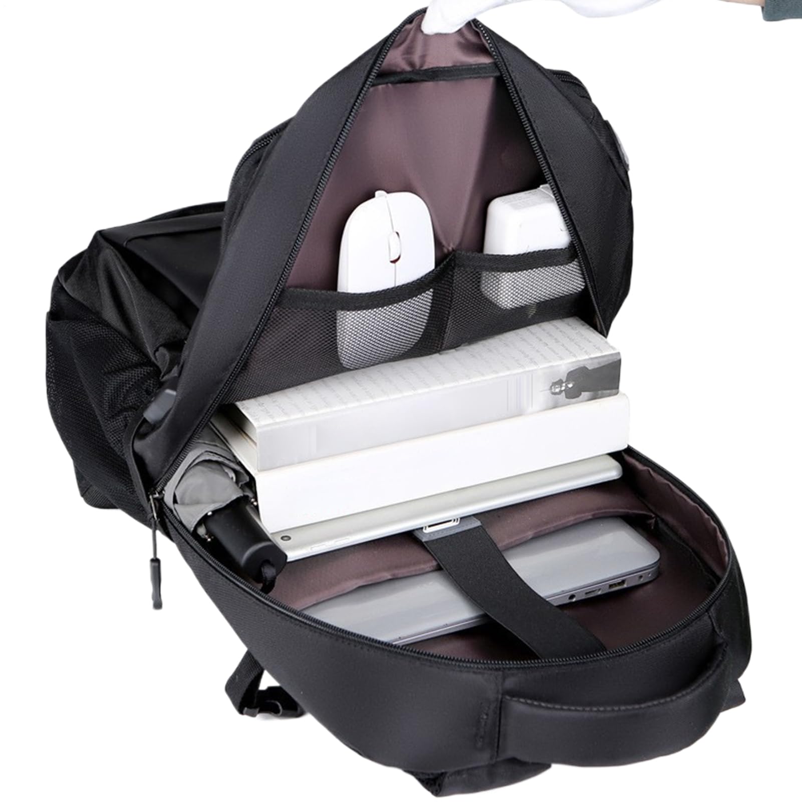 Zaino Per Computer Borsa Da Viaggio Traspirante | Zaino Universitario Traspirante Per Professionisti Business Ufficio Viaggiatori Giocatori Insegnanti Caffè Biblioteche