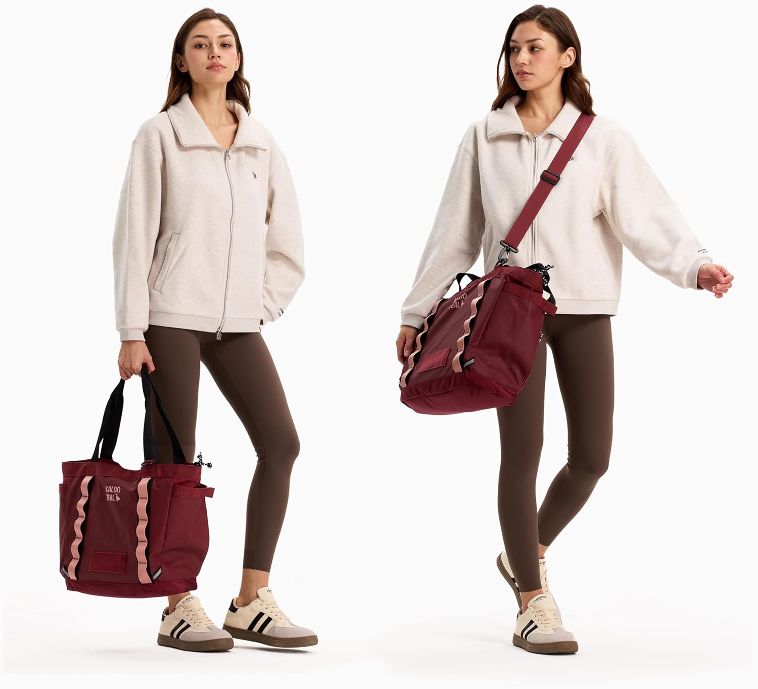 Utility Tote 15L, Over Shoulder & Crossbody Carry, Water Repellent, Full Zip, Laptop Sleeve - Image 3