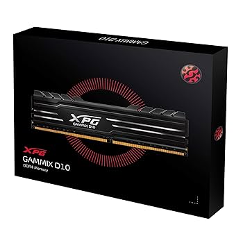 PCパーツ XPG GAMMIX D10 DDR4 3000 32GB ADATA XPG GAMMIX D10 16GB Kit (2X 8GB) DDR4 3200MHz (PC4