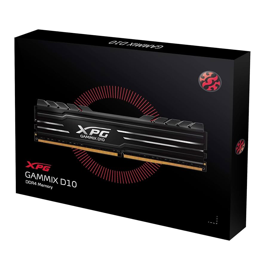 PCパーツ A-DATA XPG GAMMIX D10 DDR4 2666 8Gx2 16G ADATA XPG GAMMIX D10 16GB Kit (2X 8GB) DDR4 3200MHz (PC4