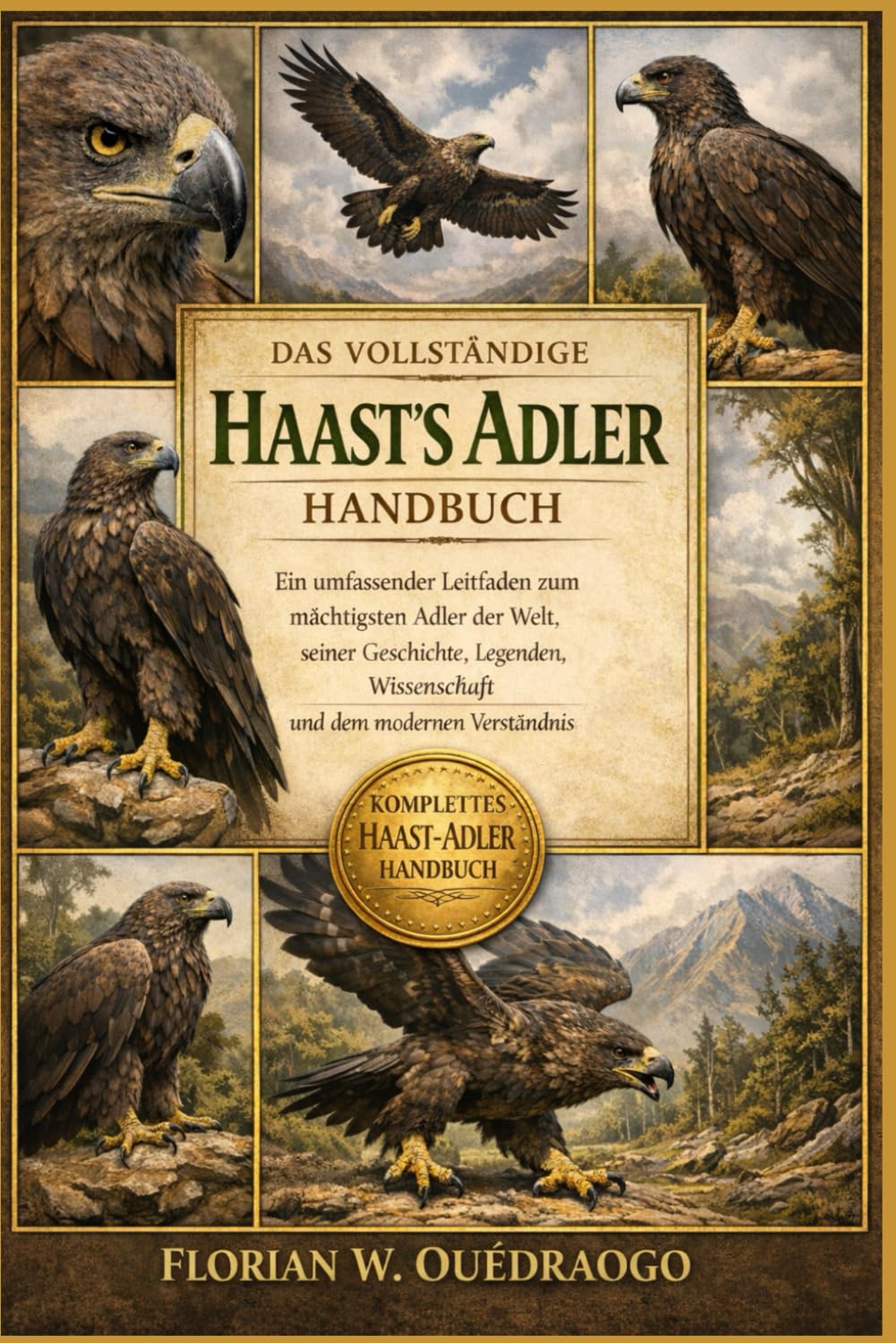 DAS VOLLSTÄNDIGE HAAST'S ADGLE HANDBUCH: Ein umfassender Leitfaden zum mächtigsten Adler der Welt, seiner Geschichte, Legenden, Wissenschaft und dem modernen Verständnis (German Edition)