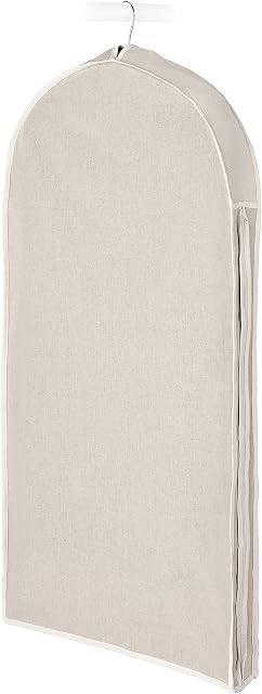 Whitmor 6082-2716 Natural Linen Soft Storage Garment Bag