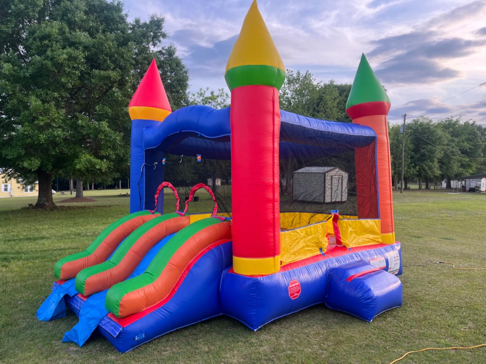 $29/mo - Finance Inflatable Bounce House with Slide for Kids - Backyard ...