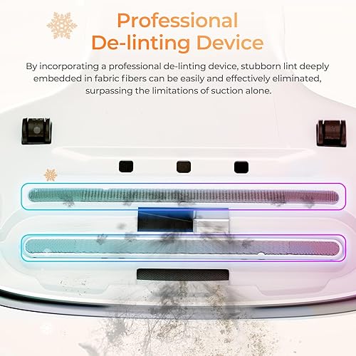 Miniatura 7 de Aspirador de cama con sensor de polvo 500 W 13 Kpa aspiradora de colchón con UV y ultrasónico y alta calefacción, potentes aspiradoras de cama de