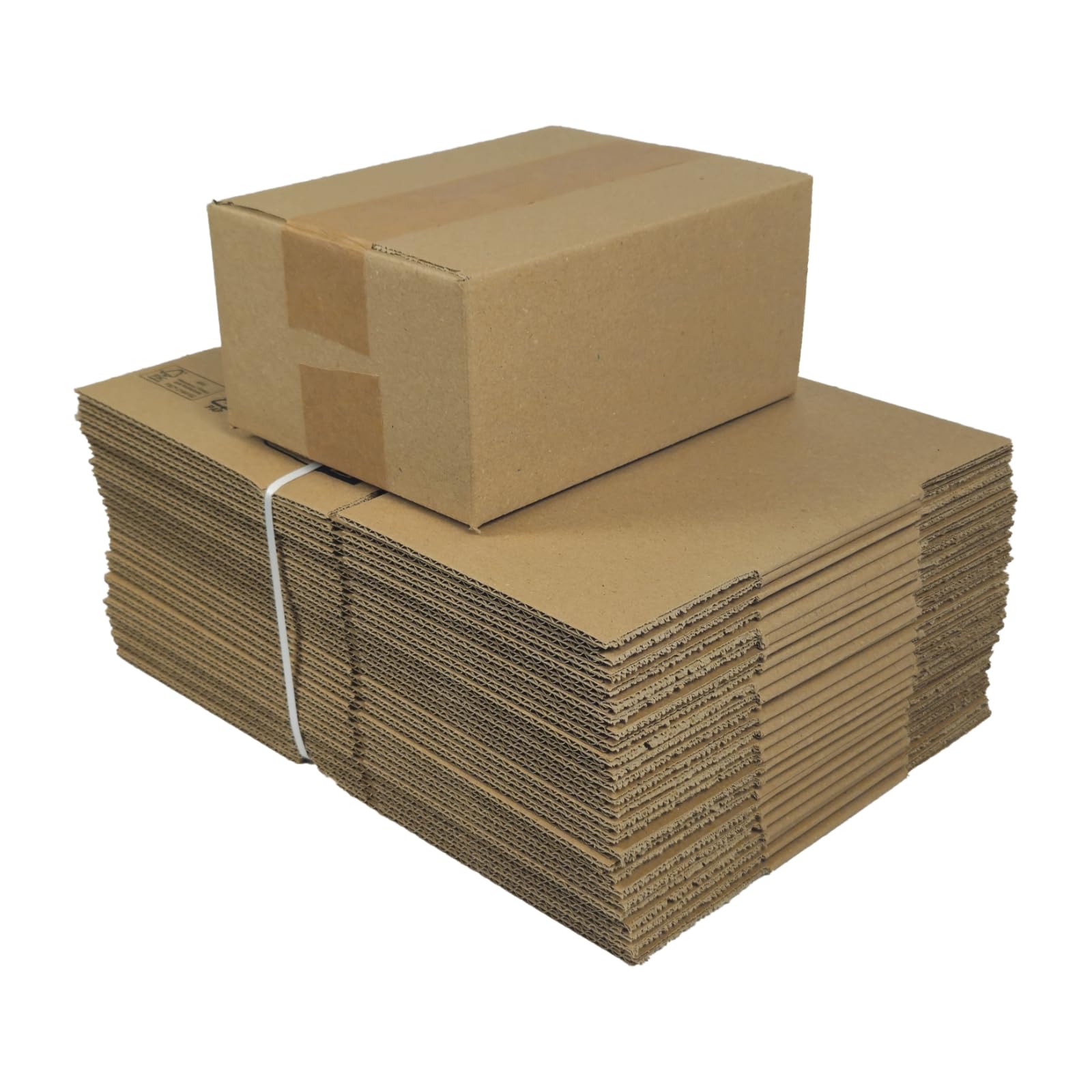 Karton 20x15x9 cm Versandkarton 200 x 150 x 90 mm Faltkarton Außenmaß 205 x 155 x 100 mm Fefco 0201 (225)