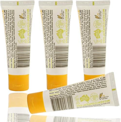 Miniatura 43 de Pasta de dientes natural Jack N' Jill, arándano y fresa, 1.76 onzas