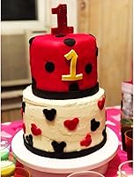 Vista 6 de Honbay Cortadores de émbolo redondo de plástico para tartas de galletas, moldes para hornear