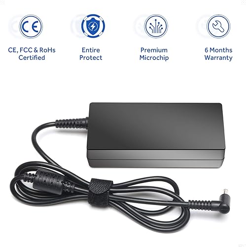 Miniatura 7 de Cargador adaptador de CA de 65 W y 45 W compatible con HP Stream X360 14 13 11 Laptop 14-ax020wm 14-ax012ds 14-ax010wm 13-c077nr 11-d010wm 11-d010nr