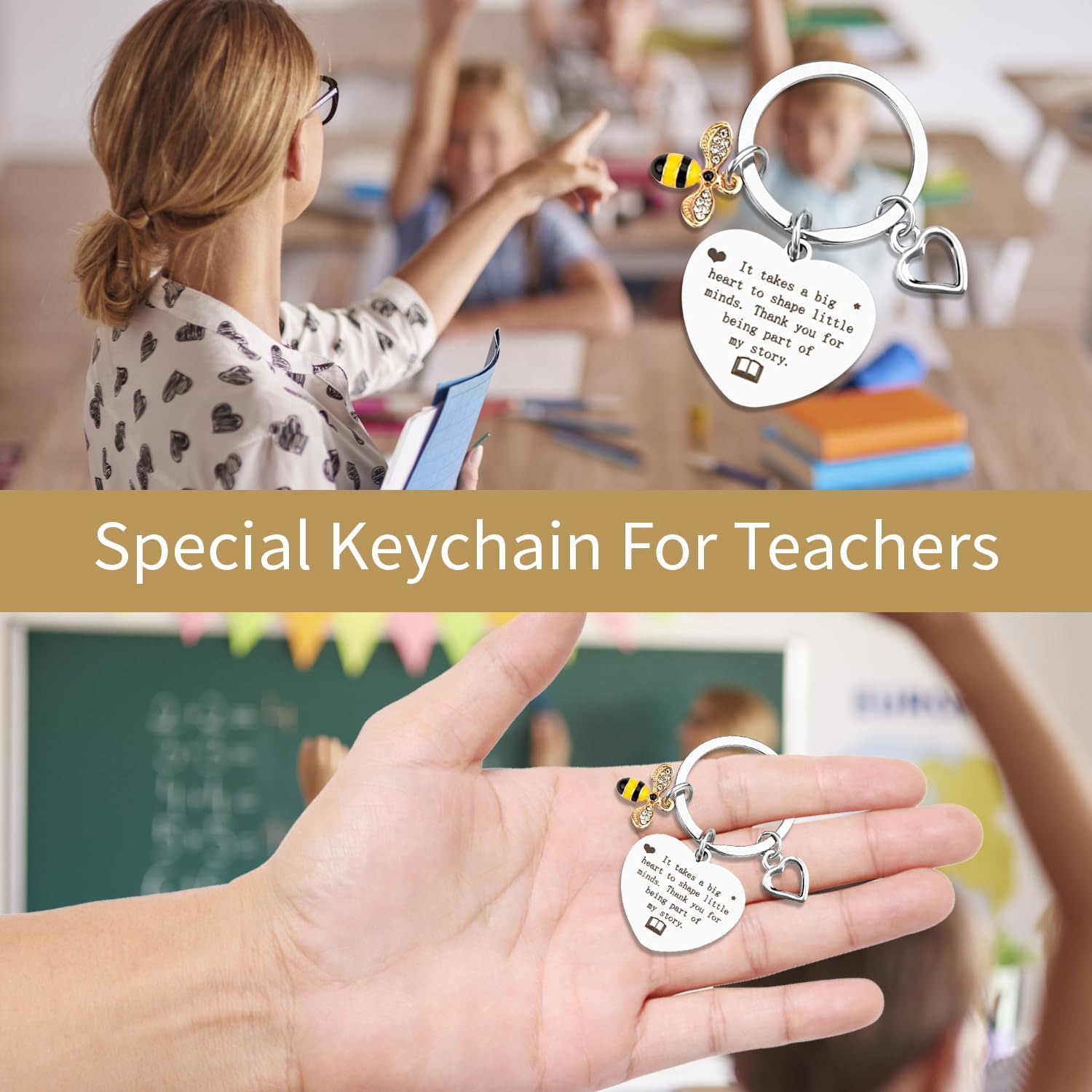 UAREHIBY Teacher Appreciation Gifts for Women,Christmas Thank You Teacher Gifts,Best Teachers Gift from Student,Back To School Teachers Gift - Image 5