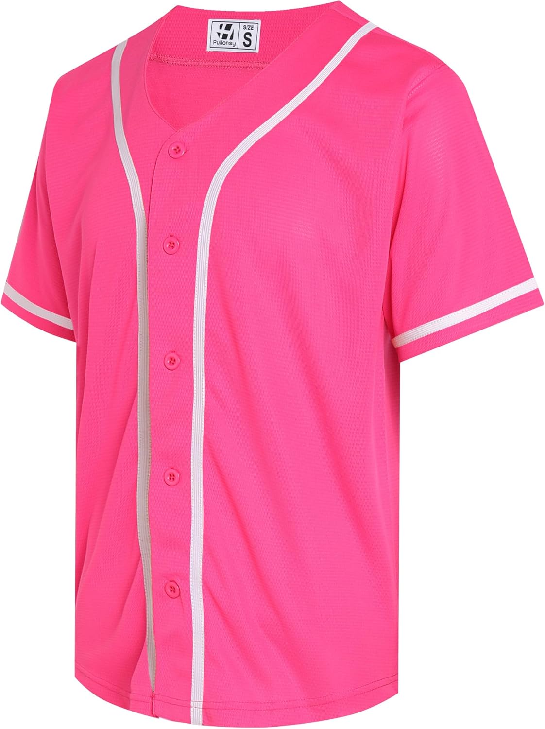 Amazon.com: Pullonsy White Baseball Jerseys for Men Women Unisex 