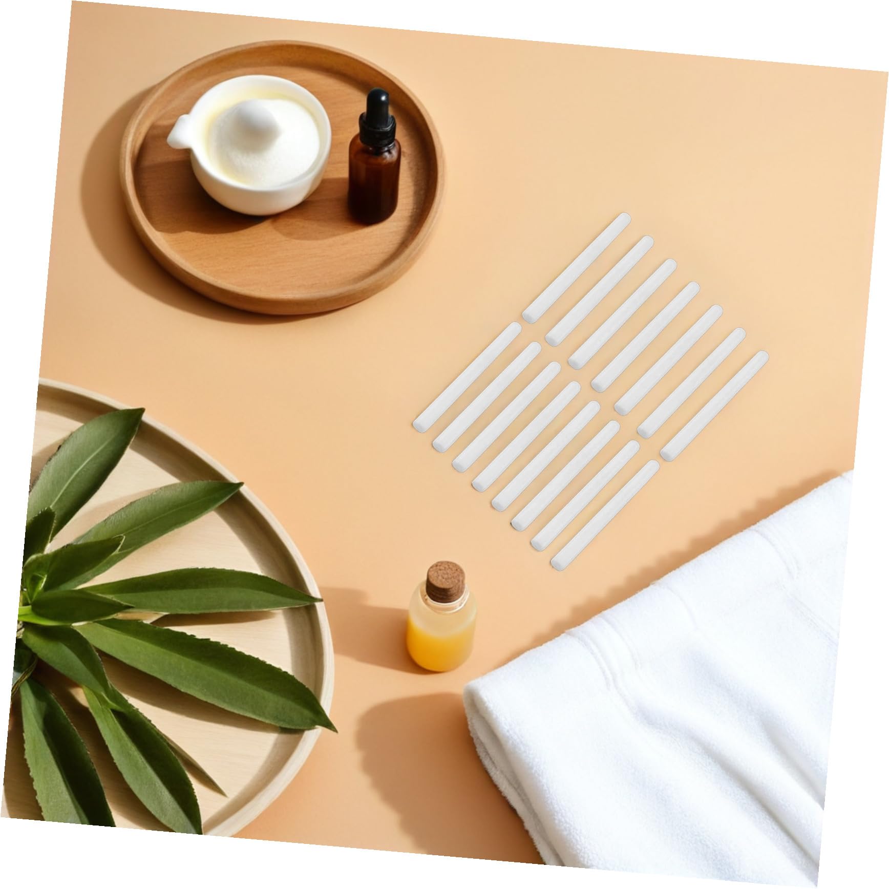 15 Bastoncini Diffusori di Profumo in Fibra di Cotone Aromatico, Bastoncini Volatili Profumati Lunghi per Diffusore Aromaterapia in Casa, Ufficio, Bagno e Camera da Letto