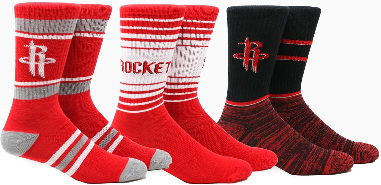 NBA Men's Team 3-Pack Socks